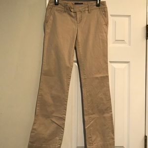 American Eagle khaki pants. Size 2 Short